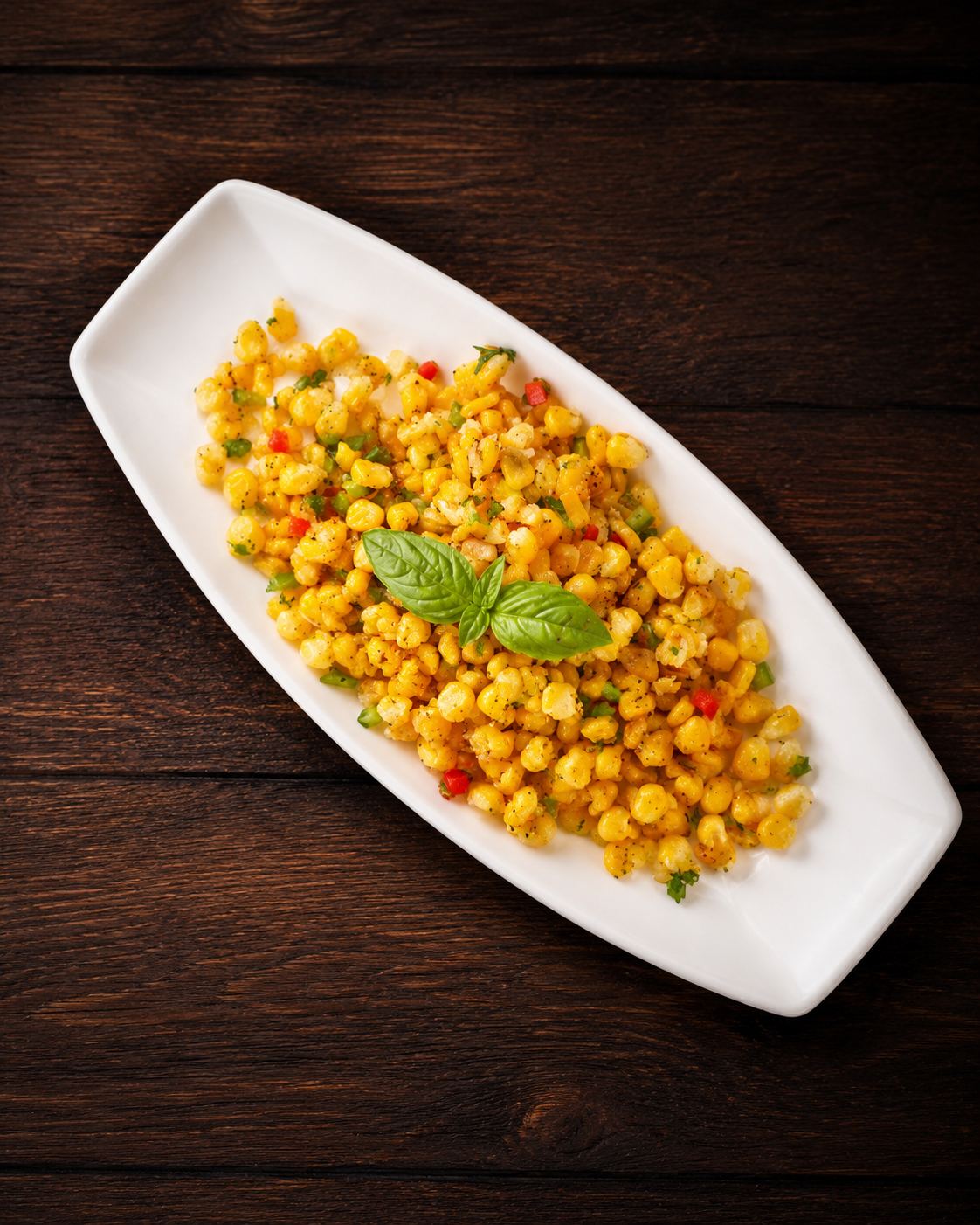 Charred street corn salad